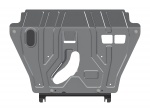 engine bay and transmission case