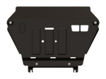 engine bay and transmission case