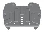 engine bay and transmission case