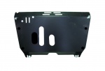engine bay and transmission case