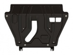 engine bay and transmission case