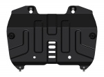 engine bay and transmission case